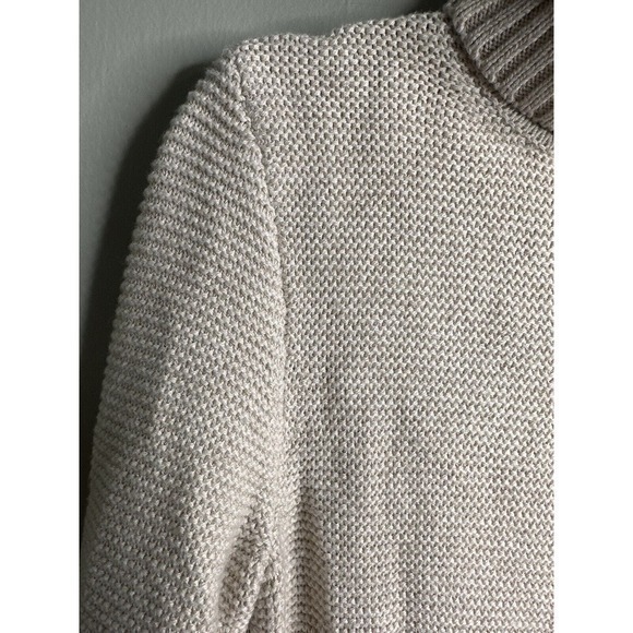 J.Crew‎ Women's Beige Long Sleeve Turtle Neck Pullover Sweater Size XS 5% Wool - Picture 5 of 14